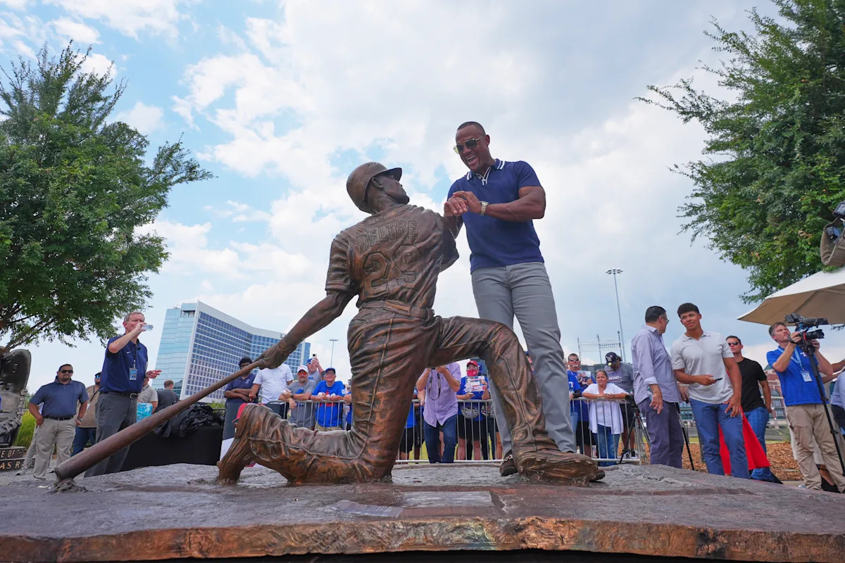 Adrian Beltré now has a statue in Arlington to go with his Hall of Fame bust in Cooperstown