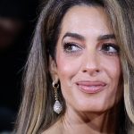 Amal Clooney Shines In Sequin Dress In Lake Como