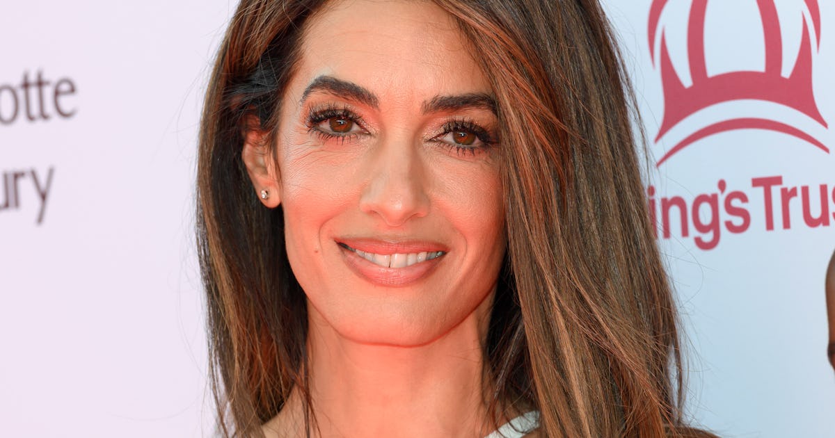 Amal Clooney’s Yellow Balmain Dress Stole The Show In Venice