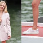 Amanda Seyfried wore white Cariuma sneakers at the Venice Film Festival 2025.