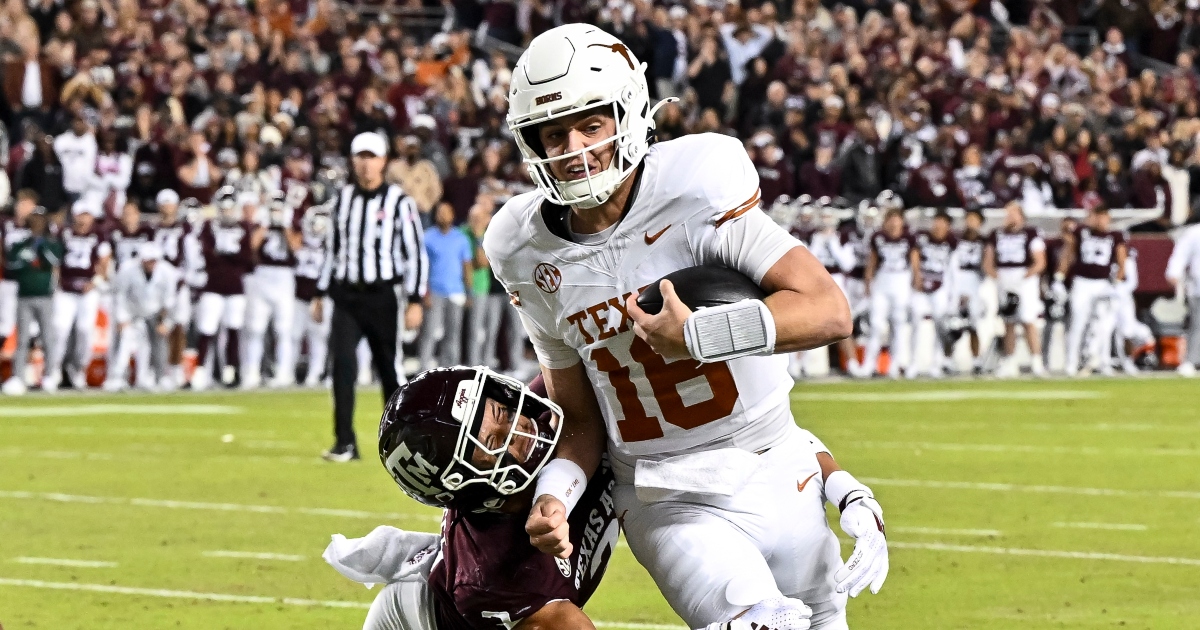 Arch Manning responds to the belief Texas has a target on its back: ‘We have a red dot on everyone else’