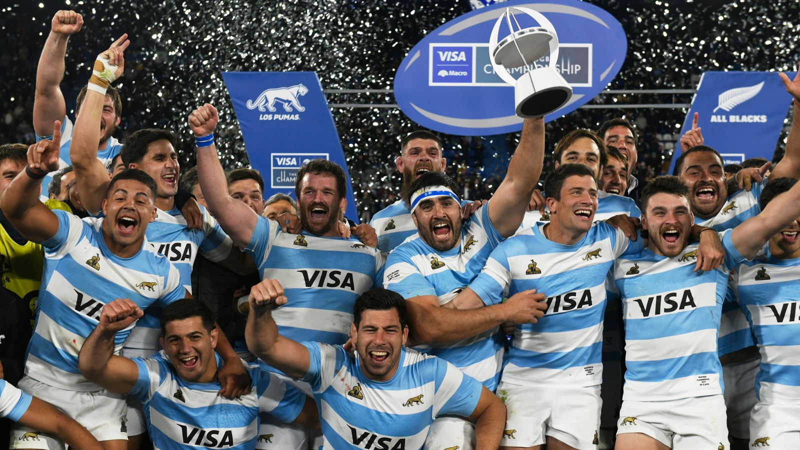 Argentina 29-23 New Zealand: Los Pumas claim historic first victory over All Blacks on home soil | Rugby Union News