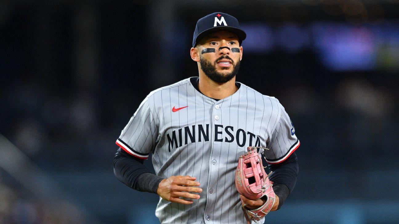 Astros acquire Twins’ Carlos Correa, Marlins’ Jesus Sanchez