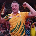 Gerwyn Price at the Australian Darts Masters