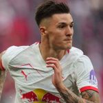 Benjamin Sesko of RB Leipzig
