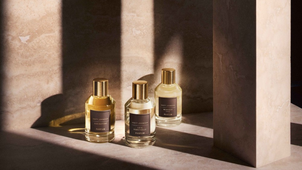 Brett Johnson Debuts First Three Fragrances With French Perfumer