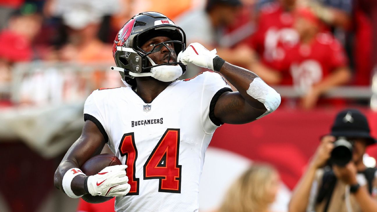Bucs’ Chris Godwin, Tristan Wirfs to come off PUP but not play
