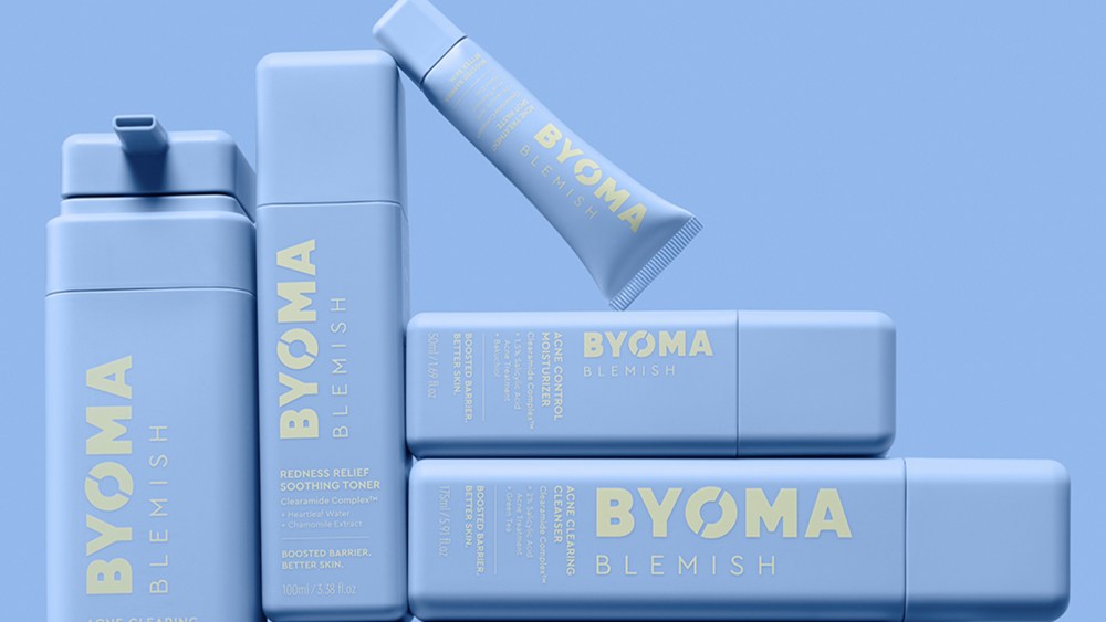 Byoma Expands Into Acne Care With Barrier-focused Blemish Range