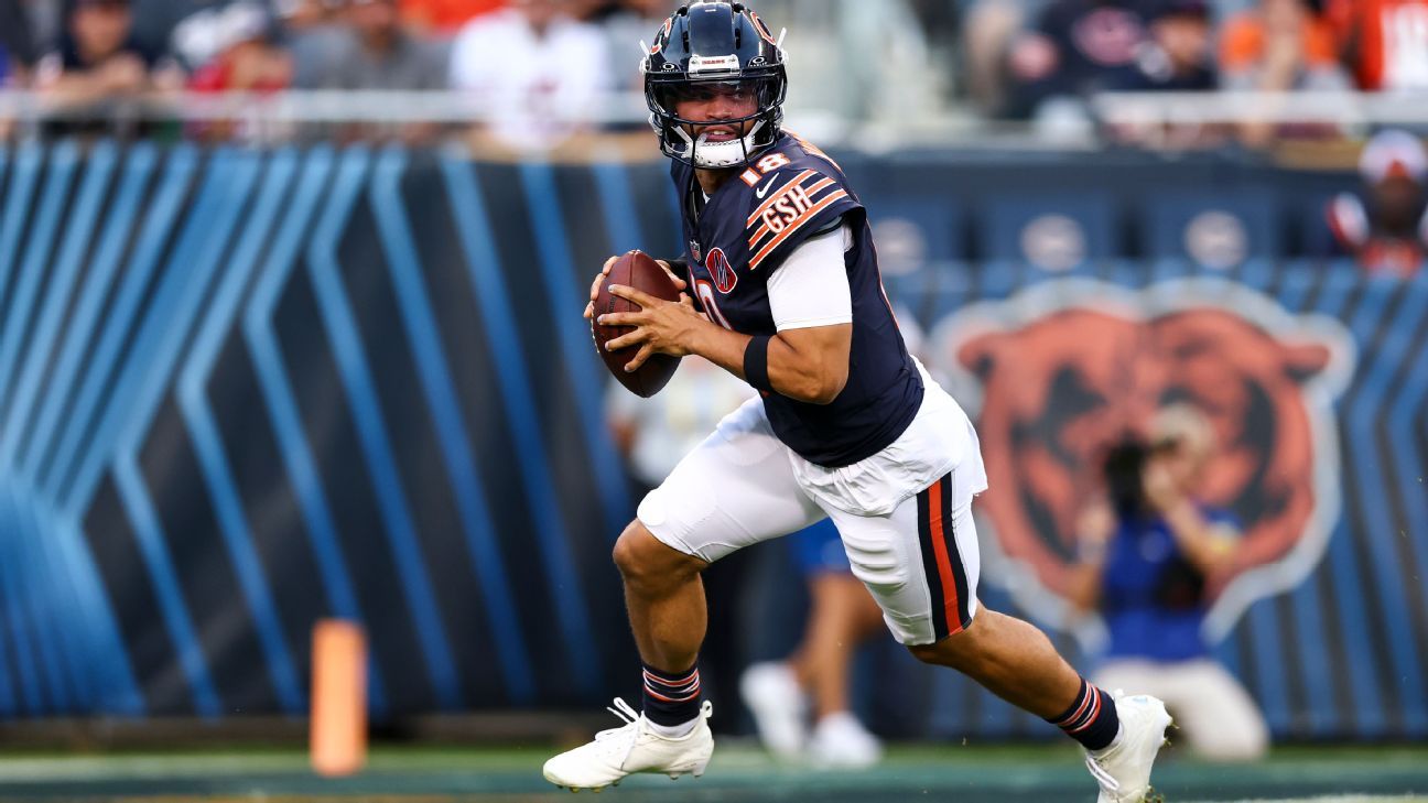 Caleb Williams’ sharp preseason debut caps best stretch of Bears camp