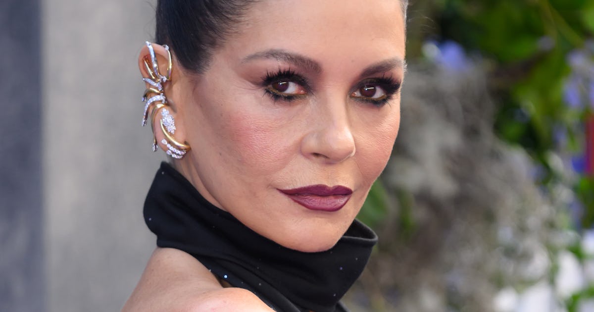 Catherine Zeta-Jones’ Sheer Outfit Was After-Dark Dressing Done Right