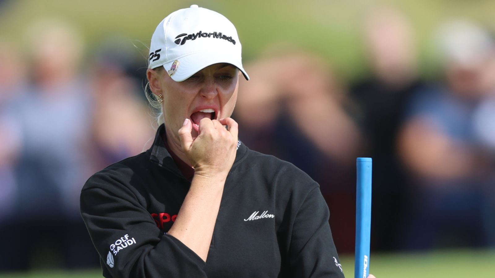 Charley Hull: English golfer out of Ladies European Tour event after ankle injury sustained falling over curb in car park | Golf News