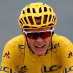 Chris Froome was airlifted to hospital in Toulon after suffering a training crash on Wednesday