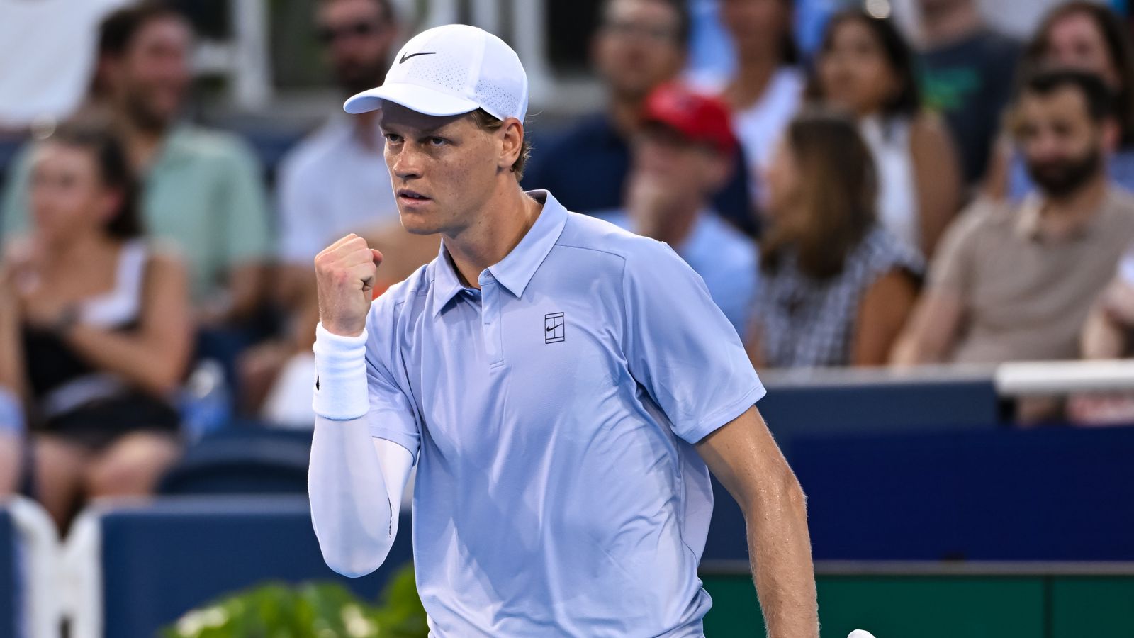 Cincinnati Open: Defending champion Jannik Sinner through to last 16 with victory over Gabriel Diallo | Tennis News