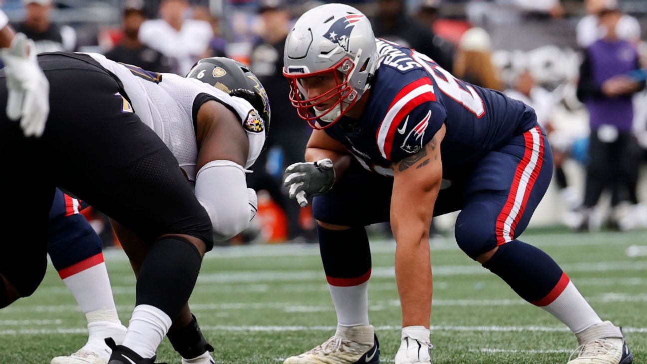Cole Strange, 2022 1st-round pick, among Patriots’ roster cuts