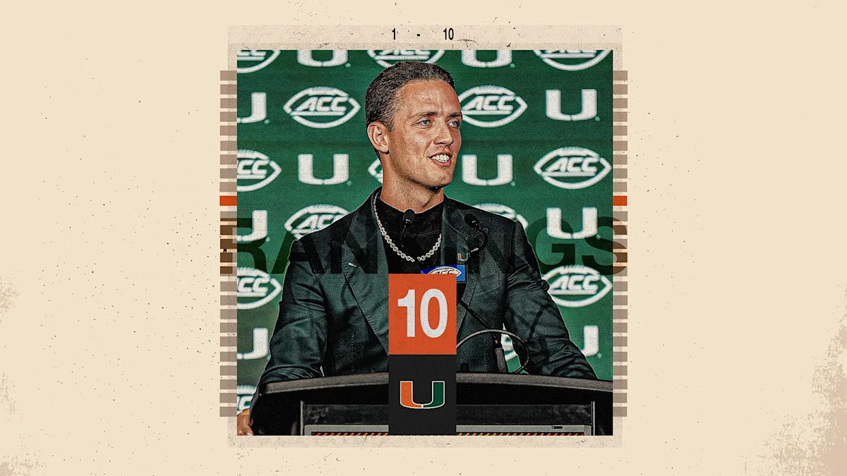 College football Top 25: How far can Carson Beck take No. 10 Miami?