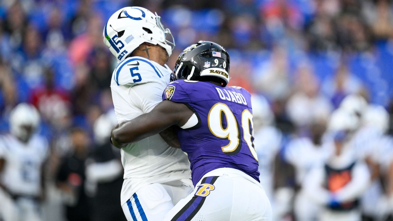 Colts’ Anthony Richardson departs preseason tilt vs. Ravens