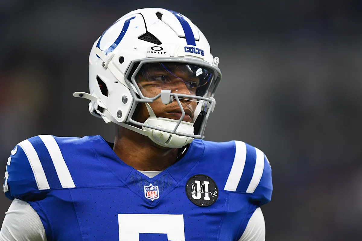 Colts insistent they will not trade QB Anthony Richardson after benching him for Daniel Jones