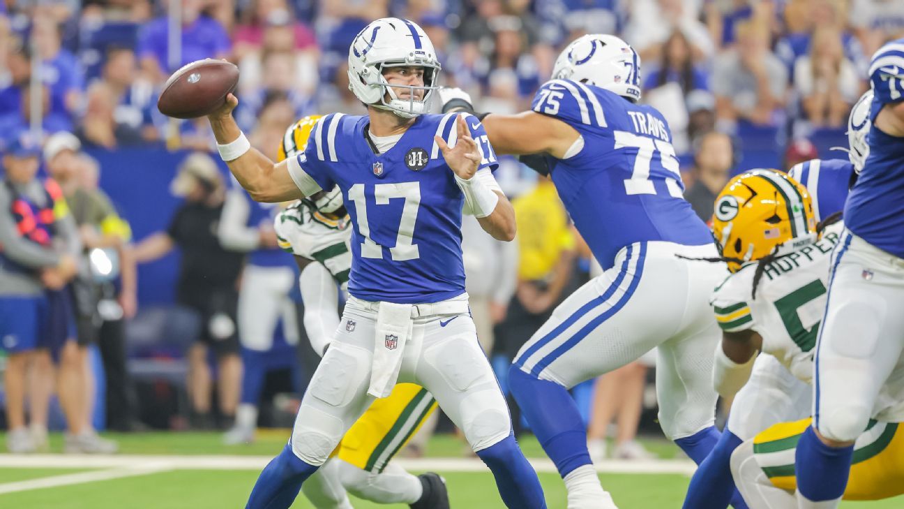 Colts name Daniel Jones starting QB over Anthony Richardson
