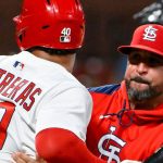 Contreras ejected, hits own coach with bat in Cardinals win