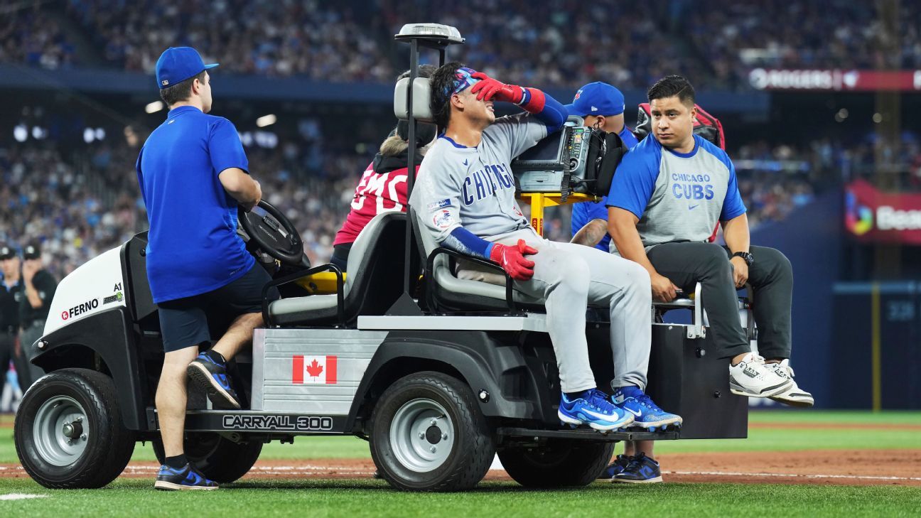 Cubs catcher Miguel Amaya back to IL one day after return