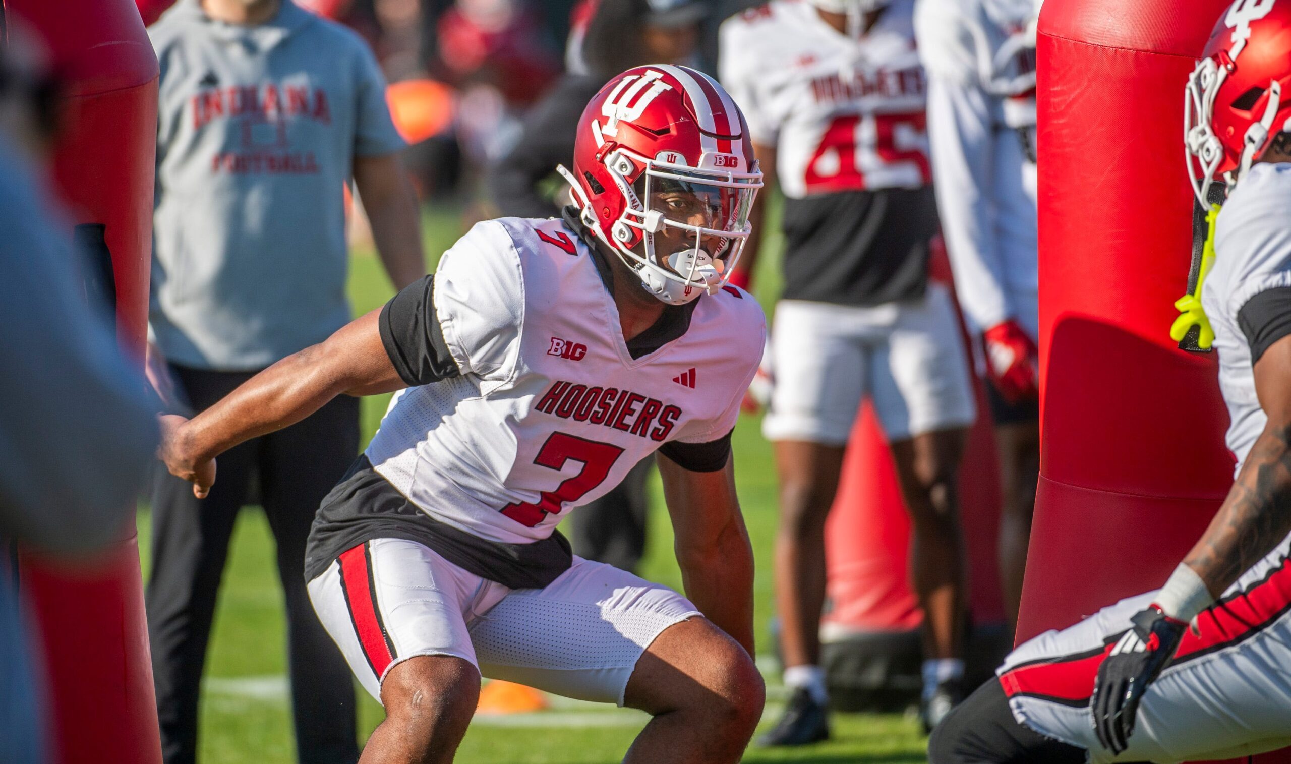 Curt Cignetti supports Indiana safety Louis Moore amid NCAA lawsuit