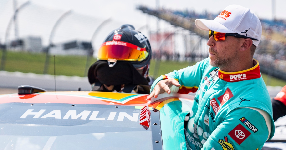 Denny Hamlin reveals he texted Dale Earnhardt Jr. in disbelief over Iowa tire selection, airs out ‘dirty laundry’