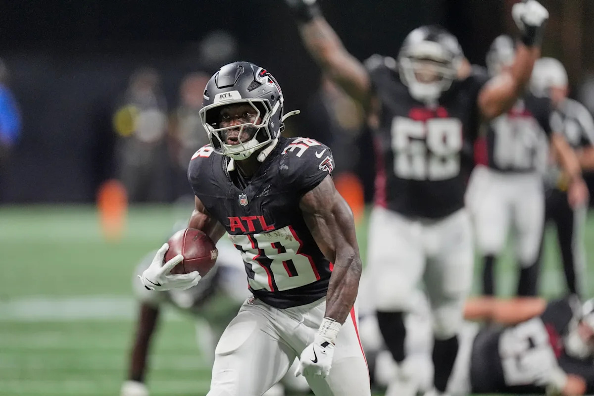Falcons’ Nathan Carter scores 43-yard TD one week after collision with Morice Norris: ‘I was really honing in on my faith’