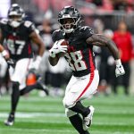 Falcons rookie RB Carter shines week after scary collision