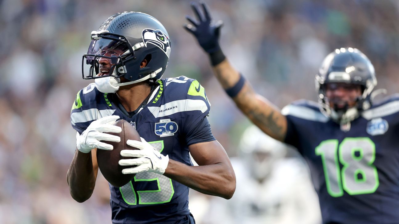 Fantasy football: Tory Horton, Jaxson Dart, Adonai Mitchell among deep sleepers for 2025