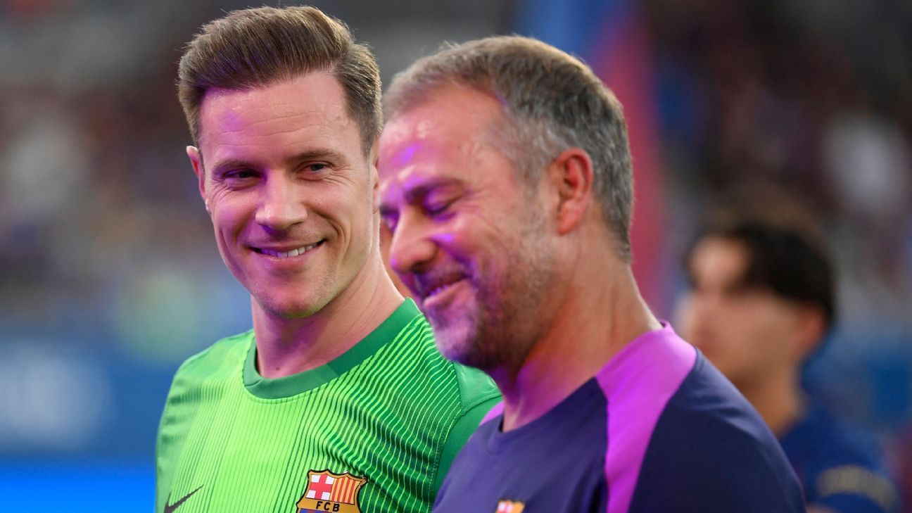 Flick wins Ter Stegen battle in Barcelona coach’s riskiest move