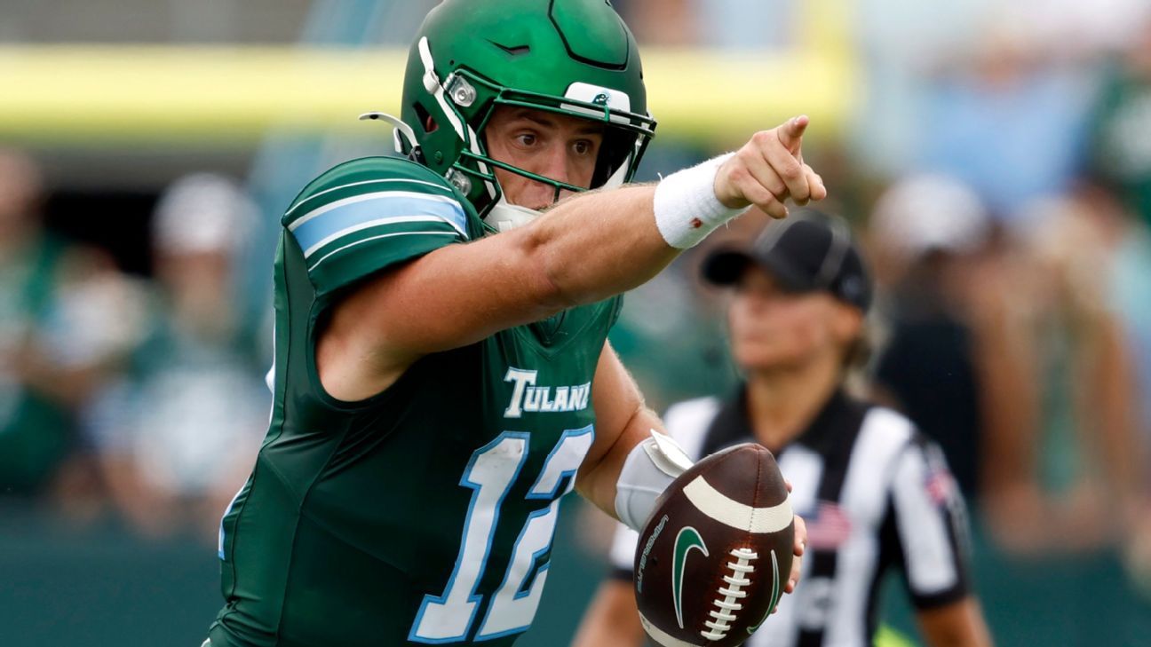 Former BYU QB Jake Retzlaff debuts for Tulane in victory