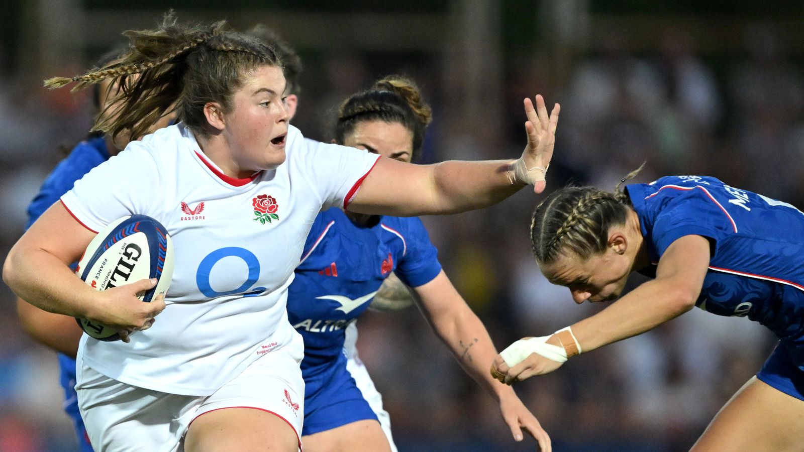 France women 6-40 Red Roses: England romp to dominant victory in final match before Women’s Rugby World Cup | Rugby Union News