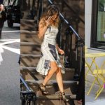 Sarah Jessica Parker as Carrie Bradshaw.