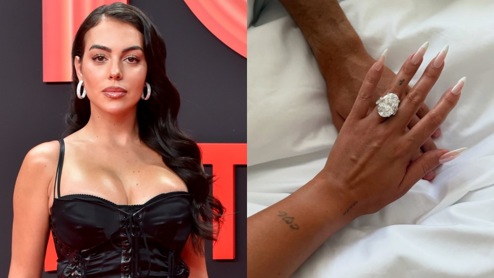 Georgina Rodriguez Flaunts Engagement Ring Worth Up to $5 Million