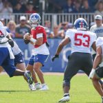Giants' Jaxson Dart 'right on schedule' in development