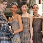 Backstage at Giorgio Armani Fall 2025 Ready-to-Wear Collection at Milan Fashion Week