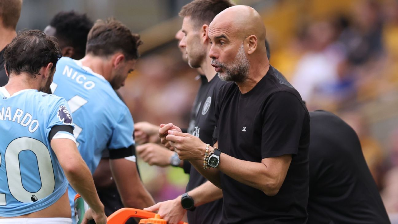 Guardiola wants Man City player exits: Squad size ‘not healthy’