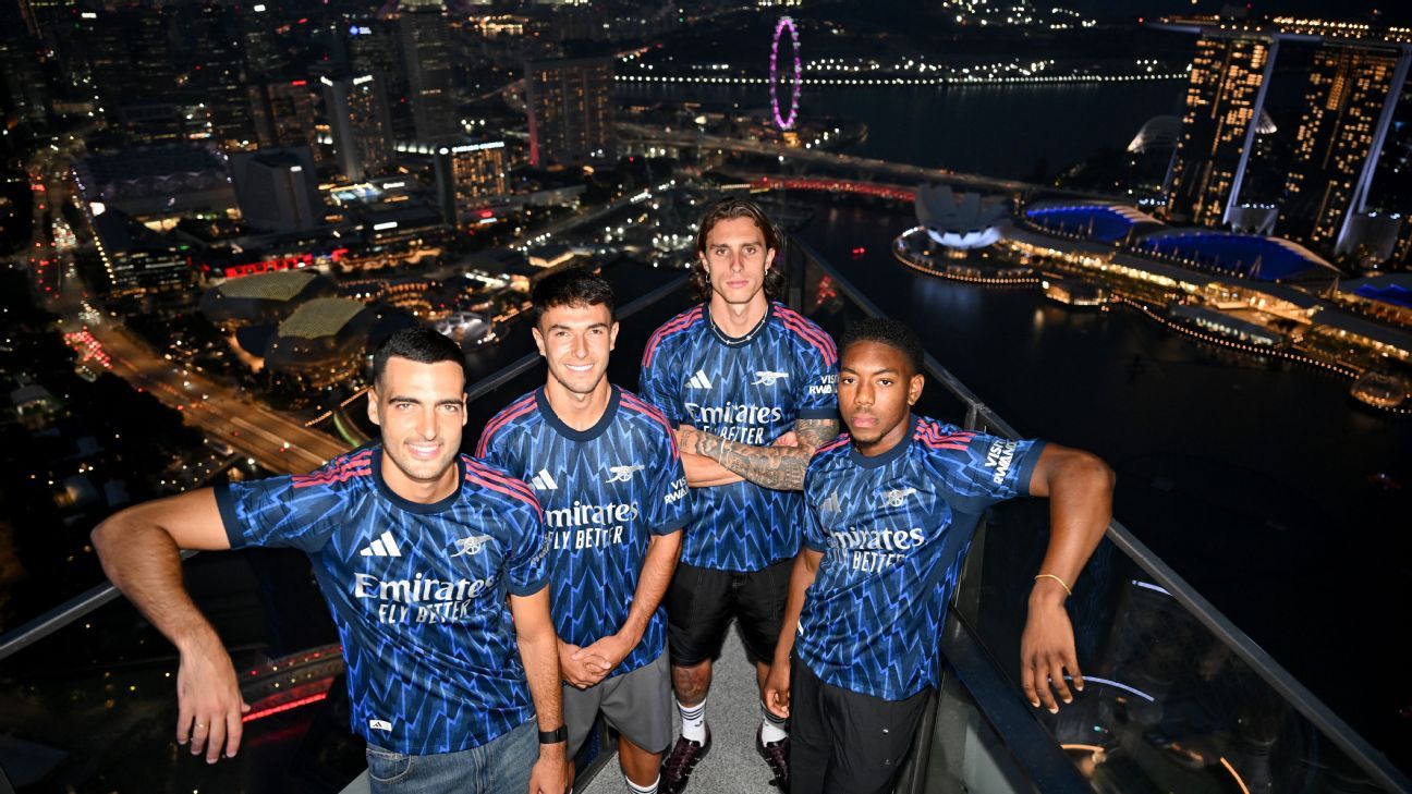 Gyökeres, Dowman take center stage on Arsenal preseason tour