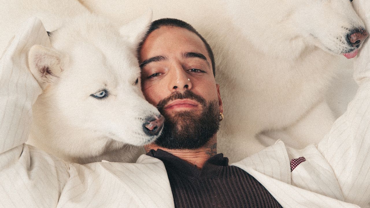 How Maluma’s Four Dogs—Buda, Karma, Bonnie, and Clyde—Prepped Him for Fatherhood