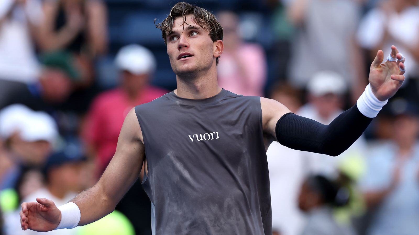 Jack Draper: US Open first-round win ‘wasn’t my finest performance’ but injured left arm ‘responded amazing’ | Tennis News