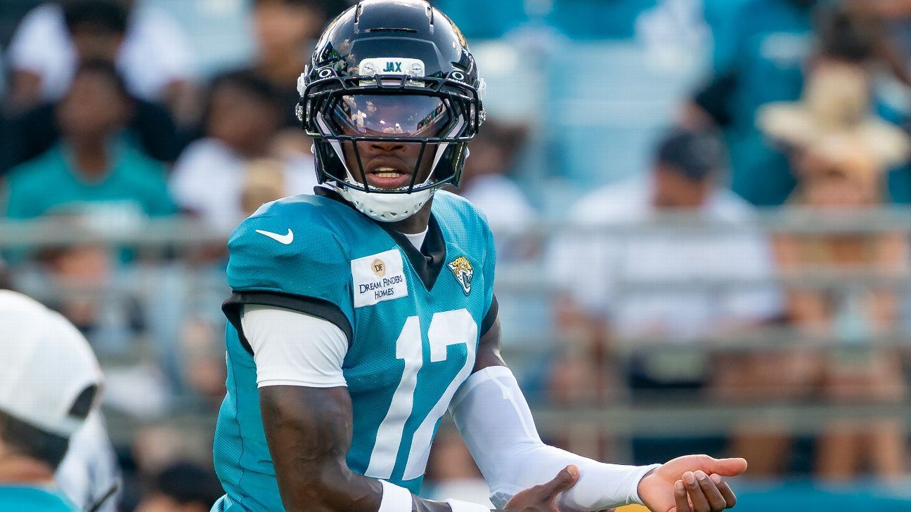 Jaguars’ Travis Hunter to make two-way debut vs. Steelers