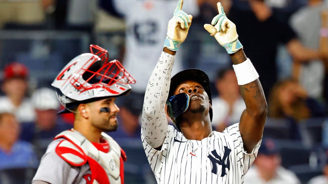 Jazz Chisholm Jr.’s 100th career HR helps Yankees skip sweep