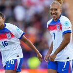 Jess Carter was relieved that Lauren James wasn't the only England player to miss a penalty during the shoot-out win against Sweden