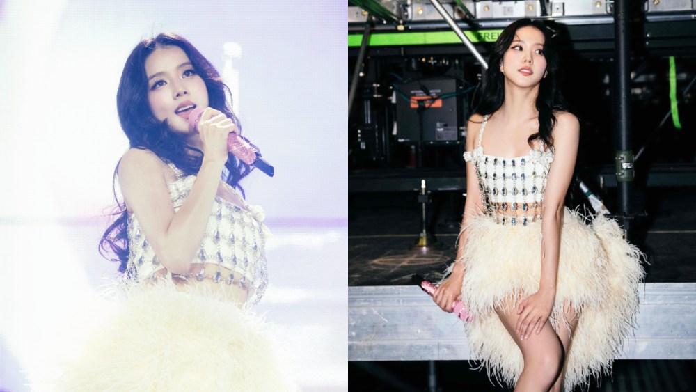 Jisoo Styles Custom Self-Portrait Look for Blackpink’s ‘Deadline’ Tour