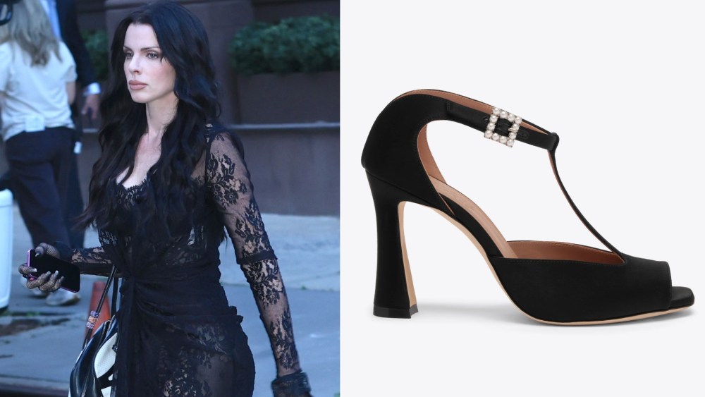 Julia Fox Embraces T-strap Shoes With the Help of Malone Souliers