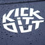 MANCHESTER, ENGLAND - OCTOBER 21: A detailed view of the Kick It Out branding on the 'No Room For Racism' handshake board prior to the Premier League match between Manchester City and Brighton & Hove Albion at Etihad Stadium on October 21, 2023 in Manchester, England. (Photo by Naomi Baker/Getty Images)