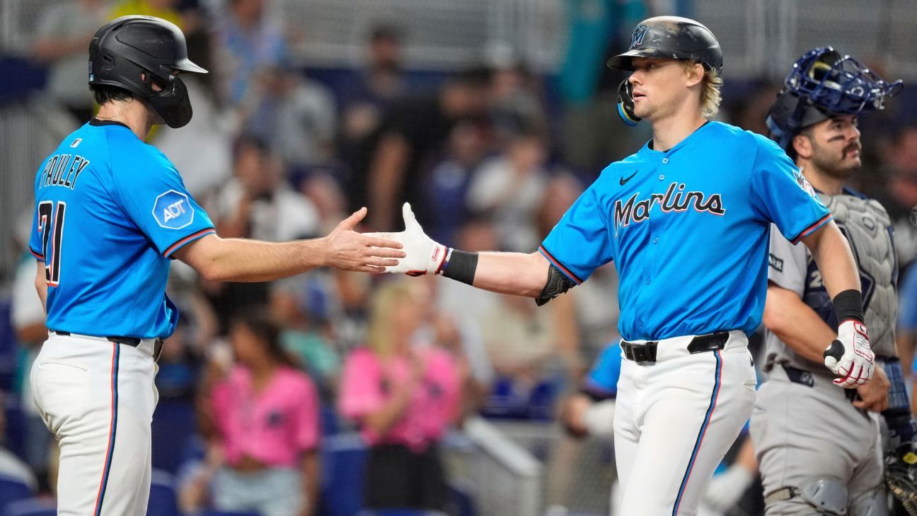 Kyle Stowers homers, Marlins finish 3-game sweep of Yankees