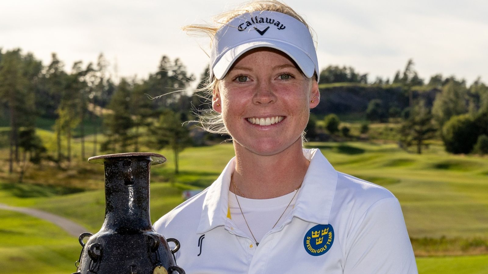 Ladies European Tour: Amateur Meja Ortengren recovers from late wobble to win maiden title as England’s Thalia Martin finishes fourth | Golf News