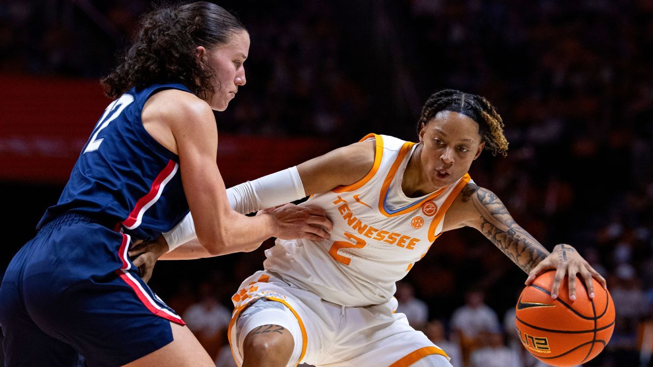 Lady Vols suspend Ruby Whitehorn indefinitely following arrest