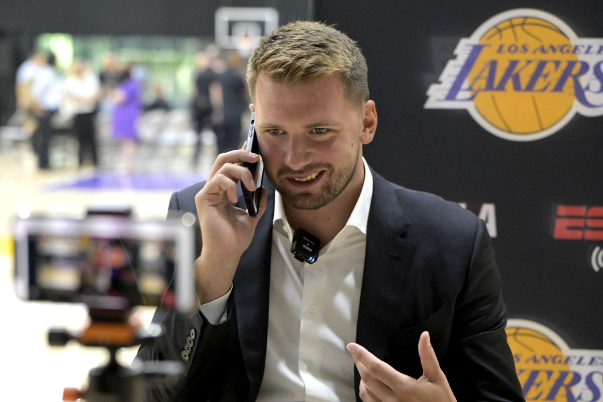 Lakers Surprise Celebration for Luka Doncic Contract Revealed With Epic Video